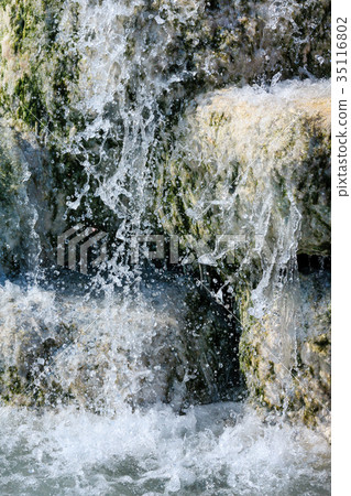 Natural spa Saturnia thermal baths, Italy 35116802