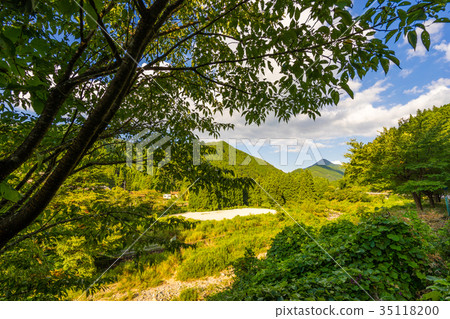 Kinki's Matterhorn! Look up to Takami mountain! (Toyoshinomura, Yoshino-gun, Nara Prefecture) 35118200