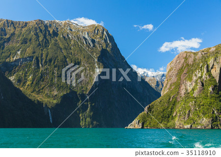 新西蘭峽灣國家公園米爾福德峽灣獅子山 35118910