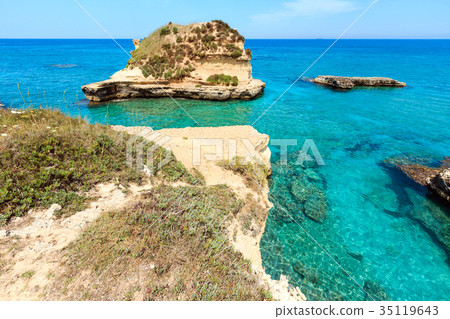 Grotta dello Mbruficu, Salento sea coast, Italy 35119643