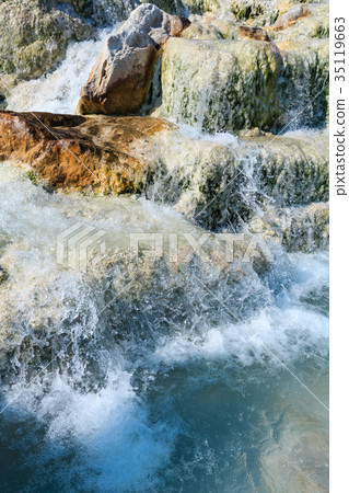 Natural spa Saturnia thermal baths, Italy 35119663