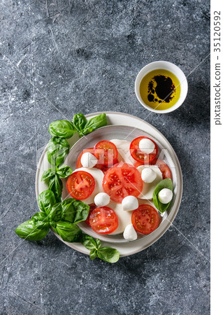 Italian caprese salad Italian caprese salad 35120592