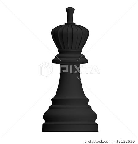 isolated chess piece 3d illustration 35122639