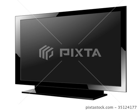 TV flat screen lcd, plasma realistic  35124177