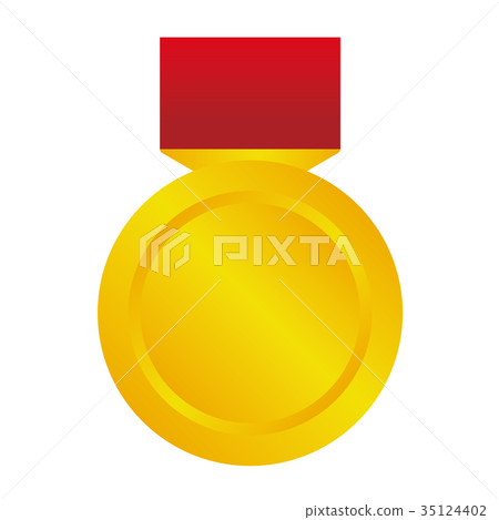 Medal Icon Gold Medal Medal Icon Gold Medal 35124402
