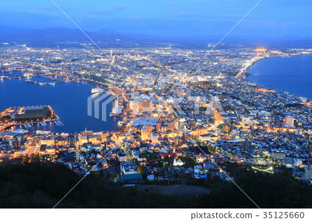 We see from Hakodate mountain We see from Hakodate mountain 35125660
