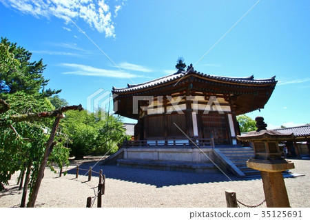 Horyuji Temple 35125691