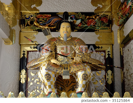 日光東照宮的右部長 35125864
