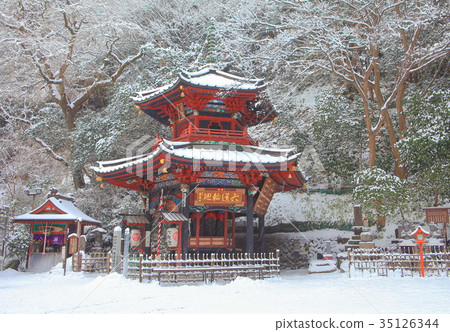 Winter Mizusawa Temple Rokkakudo 35126344