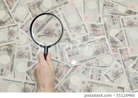 Big money and loupe Big money and loupe 35128460