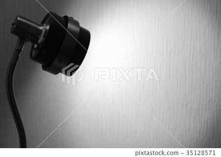 Copy space illuminated by lights Monochrome d Dark space Right space 35128571