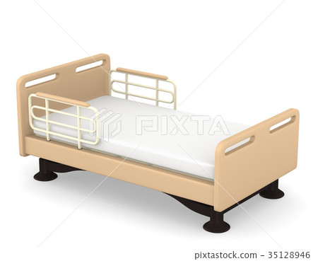 護理床3D例證 護理床3D例證 35128946