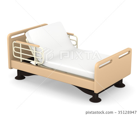 護理床3D例證 護理床3D例證 35128947