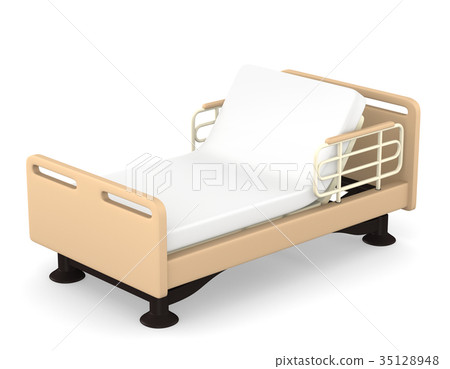 護理床3D例證 護理床3D例證 35128948