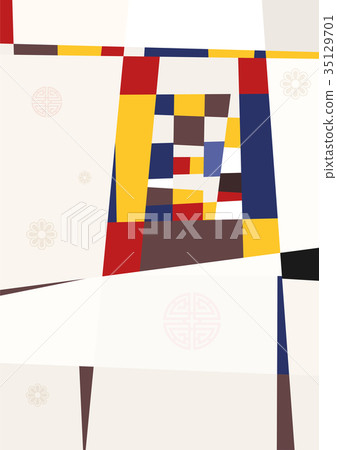 Korean traditional pattern design. Korean traditional pattern design. 35129701