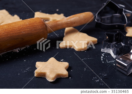 Ingredients for Christmas cooking 35130465