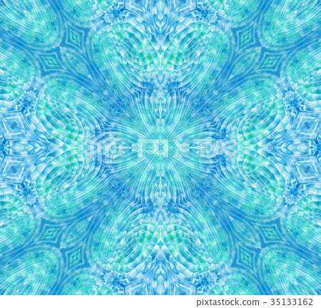 Abstract concentric pattern 35133162