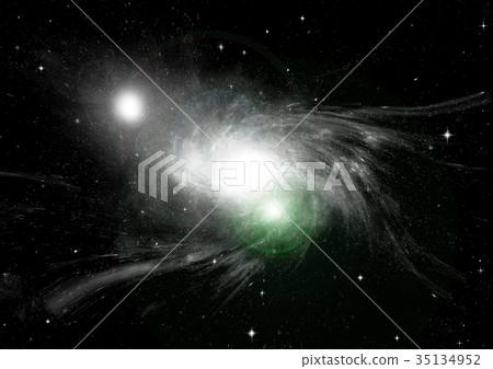 galaxy in a free space galaxy in a free space 35134952