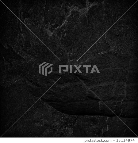 Dark grey black slate background or texture. 35134974
