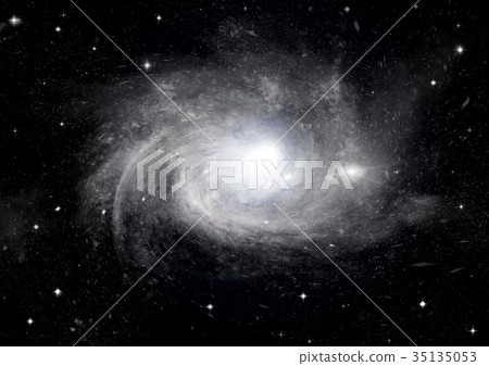 galaxy in a free space 35135053