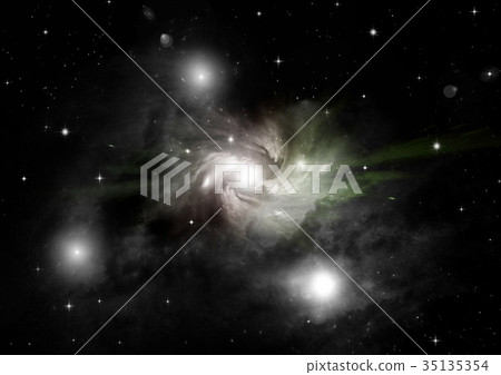 galaxy in a free space galaxy in a free space 35135354