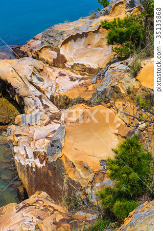 Small island near Takenoshima Imarin beach Imari city in Saga Prefecture 35135868