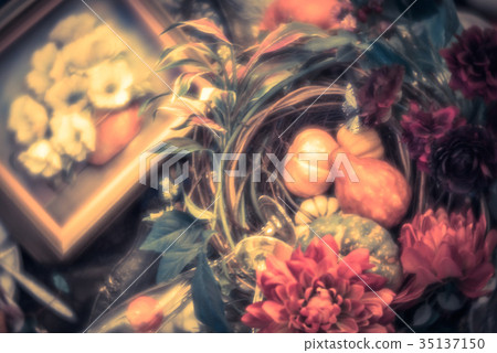 萬聖節裝飾圖像採用軟鏡頭“天鵝絨56” 35137150