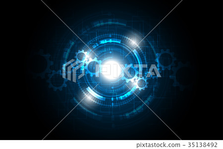 Abstract technology background Abstract technology background 35138492