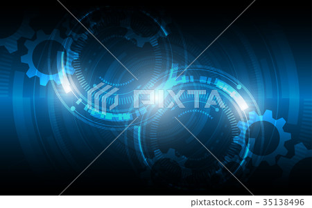 Abstract technology background Abstract technology background 35138496