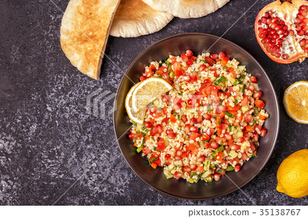 Tabbouleh salad, traditional middle eastern  35138767