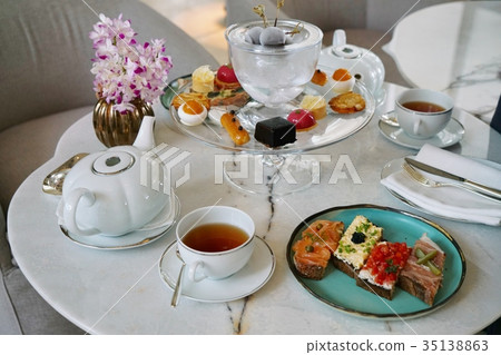 酒店下午茶的形象（酒店下午茶） 35138863