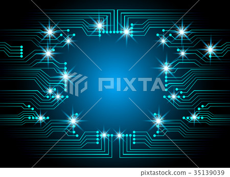 Abstract cyber hi speed digital technology, cyber Abstract cyber hi speed digital technology, cyber 35139039