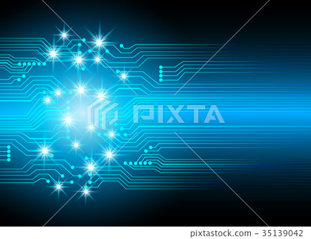 Abstract cyber hi speed digital technology, cyber Abstract cyber hi speed digital technology, cyber 35139042