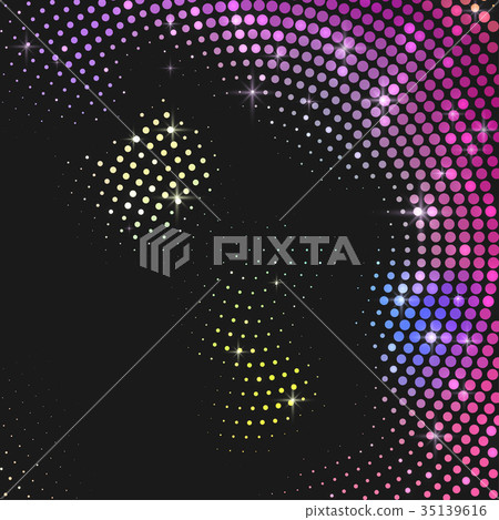 Abstract colorful doted  background 35139616