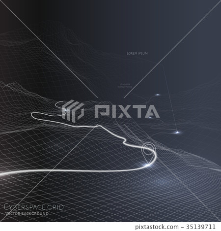 3d technology vector map 3d technology vector map 35139711