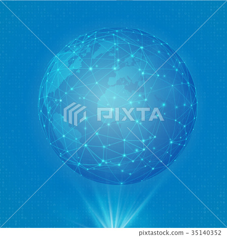 Network and data exchange over planet earth Network and data exchange over planet earth 35140352