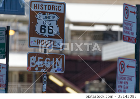 66號公路的起點 66號公路的起點 35143085