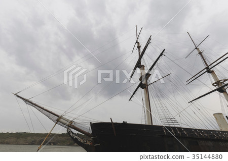 德川船“Ojyo Maru”北海道·Esashi末尾的戰艦 35144880