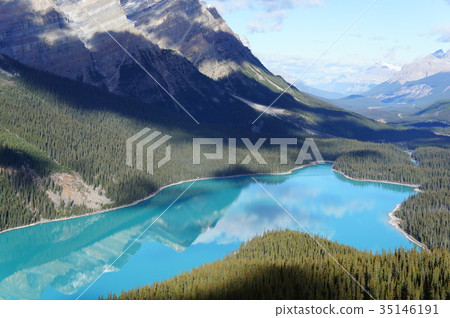 北投湖加拿大落基山脈 北投湖加拿大落基山脈 35146191