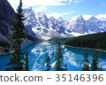 Lake Moraine Canadian Rockies 35146396