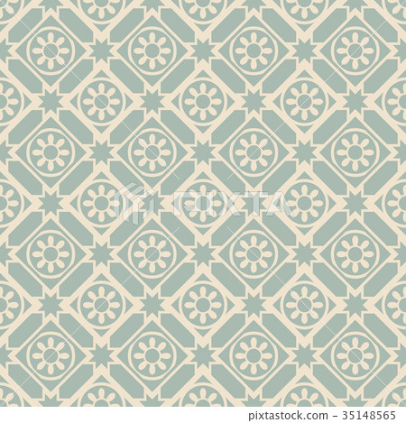 Antique seamless retro pattern background image Antique seamless retro pattern background image 35148565