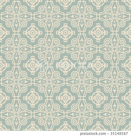 Antique seamless retro pattern background image Antique seamless retro pattern background image 35148587