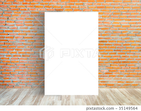 White Blank Poster 35149564