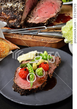 Rib eye steak 35150733