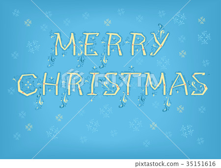 Merry Christmas. Country font Merry Christmas. Country font 35151616