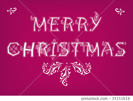 Merry Christmas. Country font Merry Christmas. Country font 35151618
