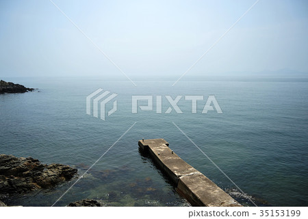 Hyogo Prefecture Ako Misaki Pier Hyogo Prefecture Ako Misaki Pier 35153199