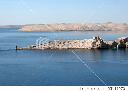 Lighthouse, island Pag in Croatia Lighthouse, island Pag in Croatia 35154970