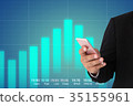 Business man stock market financial indicator 35155961