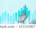 Business man stock market financial indicator 35155967